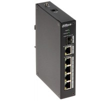 4-портовый неуправляемый коммутатор промышленное исполнение, Порты: 4 RJ45 10/100Мбит/с 1 RJ45 10/100/1000Мбит/с uplink 1 SFP 100/1000Мбит/с uplink; питание: 12В DC; грозозащита: до 4кВ; рабочая температура:-40С+70С