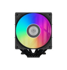 Кулер для процессора/ CPU Cooler PCCooler RT620 ARGB BK (250W, 4-pin PWM, 157mm, Al/Cu, 6x6mm, 2x120mm, 73.32CFM, 34.9dBA, 2200RPM, S: 1851/1700/1200/115X, AM5/AM4, black)
