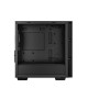 Корпус ПК без блока питания/ Case Deepcool CH360 Digital, 1xUSB3.0, 1xType-C, 2x140ARGB fan, 1x120ARGB fan, mATX, Digital display, Black
