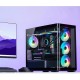 Корпус без блока питания/ Case JONSBO D300, Mini-Tower, TG, no fan, 2xUSB-A 3.2 + 1xUSB-C 3.2, mATX, mITX Black
