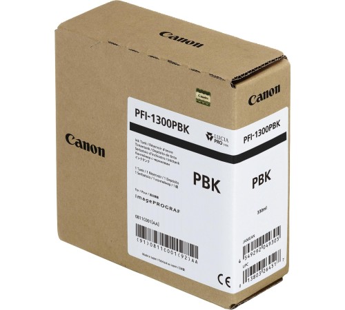 Картридж/ PFI-1300 Photo Black