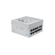 Блоки питания/ Power Supply SAMA G750 White (HAT-750yzB1G), 750W 80+ Gold (ATX, 3.1, PCIe 5.0, Full modular, 1x24(20+4)pin mesh 550mm, 2xCPU 8(4+4)pin 600mm+150mm, 2xPCIe*2 8(6+2)pin 550+150mm, 1x12VHPWR PCIe 5.1 12+4pin 600W 600mm, 3xSATA*3 450+150+150mm