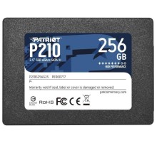 Твердотельный накопитель Patriot SSD P210 256GB SATA3 2.5" R500/W400 TBW 120TB 3D NAND