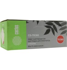 -/ Картридж лазерный Cactus CS-TK360 TK-360 черный (20000стр.) для Kyocera Mita FS 4020/4020DN