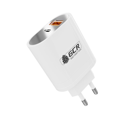 GCR Сетевое зарядное устройство 36W USB TypeA + TypeC, PD18W + Quick Charge 3.0, GCR-52579 GCR Сетевое зарядное устройство 36W USB TypeA + TypeC, PD18W + Quick Charge 3.0, GCR-52579
