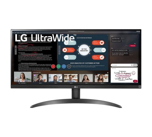 Монитор LG LCD 29WP500-B/ LG UltraWide 29WP500-B 29" IPS monitor, 2560x1080, 350 cd/m2, 21:9, 5мс (GtG), HDMIx2, Audio out, 75Hz, 178/178, внешний БП, FreeSync, HDR 10, VESA (100x100 мм), black Монитор LG LCD 29WP500-B/ LG UltraWide 29WP500-B 29" IPS monitor, 2560x1080, 350 cd/m2, 21:9, 5мс (GtG), HDMIx2, Audio out, 75Hz, 178/178, внешний БП, FreeSync, HDR 10, VESA (100x100 мм), black