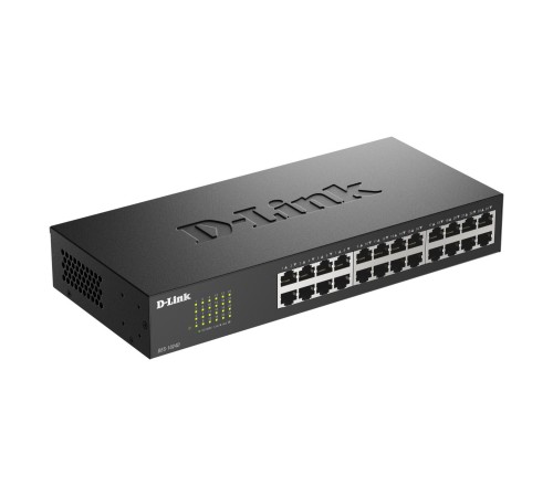 Коммутатор/ DES-1024D Unmanaged Switch 24x100Base-TX, metal case
