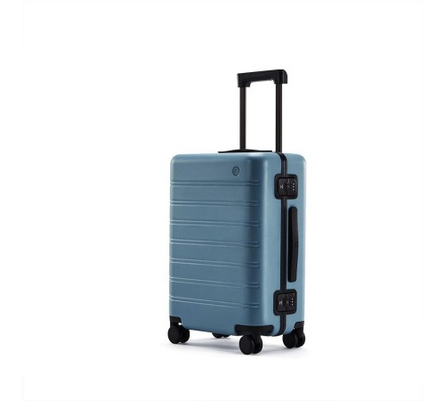 Чемодан NINETYGO Manhattan Frame Luggage  24" синий (Вскрытая упаковка)