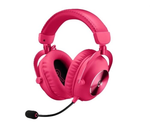 Гарнитура Logitech Wireless Gaming Headset G Pro X 2, 2.4GHz (USB), BLUETOOTH, Pink, [981-001275]