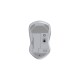 Мышь беспроводная Dareu LM115B Full White (полностью белый), DPI 800/1200/1600, подключение: ресивер 2.4GHz + Bluetooth, размер 107x59x38мм
