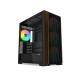Корпус ПК без блока питания/ Case SAMA Z60 Black, Midi-Tower, TG, 4x140mm ARGB, 2xUSB 3.0 + 1xUSB 3.1 Type-C, E-ATX, ATX, mATX, mITX Black