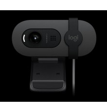 Веб-камера/ Logitech Brio 105 Full HD 1080p Webcam - GRAPHITE - USB