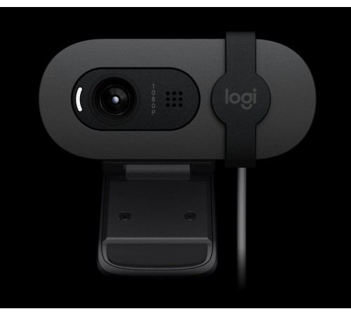 Веб-камера/ Logitech Brio 105 Full HD 1080p Webcam - GRAPHITE - USB