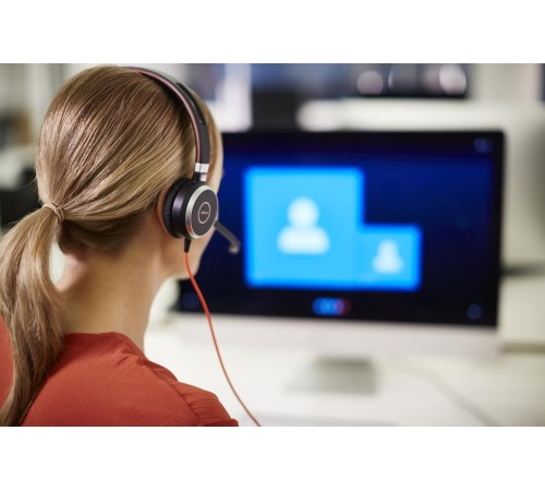 Гарнитура проводная/ Jabra EVOLVE 40 MS, Stereo, USB-C