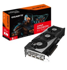 Видеокарта/ VGA GIGABYTE AMD RADEON RX 7600 GAMING OC 8G 8GB, GDDR6/128-bit, PCIe 4.0, 2xHDMI 2.1a, 2xDP, 2.5-slot