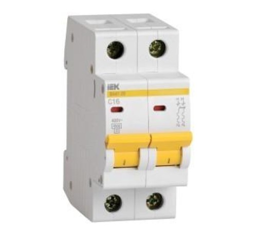 KARAT Авт. выкл. ВА47-29 2P D 4А 4,5кА IEK
