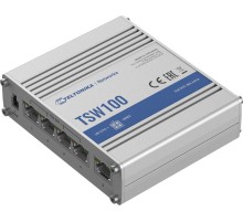 Неуправляемый промышленный коммутатор модели TSW100 Switch