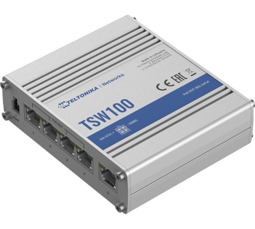 Неуправляемый промышленный коммутатор модели TSW100 Switch Неуправляемый промышленный коммутатор модели TSW100 Switch