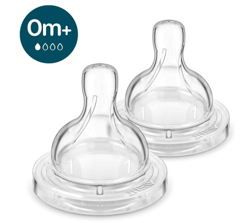 Соска для бутылочки Philips/ Соска для бутылочки Anti-colic 0+ мес., 2 шт. Соска для бутылочки Philips/ Соска для бутылочки Anti-colic 0+ мес., 2 шт.