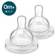 Соска для бутылочки Philips/ Соска для бутылочки Anti-colic 0+ мес., 2 шт.