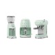 Кофемолка SMEG Стиль 50-х, Кофемолка с коническими жерновами, пастельный зеленый
