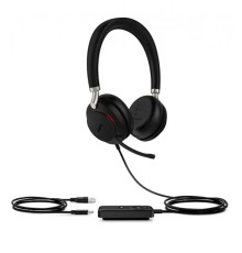 Гарнитура YEALINK UH38 Dual UC-BAT Дуо, гибридная, USB/Bluetooth, HD звук, шумоподавление, LED-индикатор