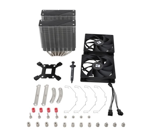 Кулер для процессора/ CPU Cooler Thermalright Phantom Spirit 120 (4-pin PWM, 157mm, Ni/CU, 7x6mm, 2x120mm, 66.17CFM, 25.6dBA, 1500RPM, S: 1700, 1200, 20XX, 115X, AM5, AM4) Кулер для процессора/ CPU Cooler Thermalright Phantom Spirit 120 (4-pin PWM, 157mm, Ni/CU, 7x6mm, 2x120mm, 66.17CFM, 25.6dBA, 1500RPM, S: 1700, 1200, 20XX, 115X, AM5, AM4)