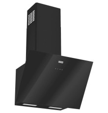 Вытяжка Franke/ Best, Вытяжка наклонная LENS 60 BK, 60 см, 1000 м3/ч, сенсорное управление, LED освещение, 62 дБ, Угольный фильтр Ф-09 (опция), цвет черный