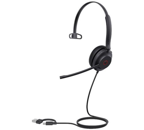 Гарнитура проводная/ Yealink UH35 mono UC USB-C/A [1308166]