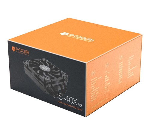Кулер для процессора/ CPU Cooler ID-COOLING IS-40X V3 WHITE (95W, 4-pin PWM, 45mm, Al, 4x6mm, 1x92mm, 46CFM, 35.2dBA, 2800RPM, S: 1851/1700/1200/115X, AM5/AM4, White) Кулер для процессора/ CPU Cooler ID-COOLING IS-40X V3 WHITE (95W, 4-pin PWM, 45mm, Al, 4x6mm, 1x92mm, 46CFM, 35.2dBA, 2800RPM, S: 1851/1700/1200/115X, AM5/AM4, White)