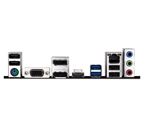 Материнская плата GIGABYTE H610M S2H, LGA1700, H610, 2*DDR5, 4*SATA, 1*M.2, 2*USB 3.2, 4*USB 2.0, 1*PCIx16, 1*PCIx1, D-Sub+HDMI+2*DP, mATX