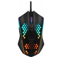Redragon Проводная игровая мышь Memeanlion honeycomb Оптика, RGB, 12400 DPI, Легкая