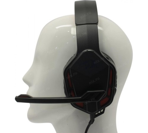 Defender Игровая гарнитура Themis 2 красный + черный, кабель 2 м
