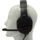 Defender Игровая гарнитура Themis 2 красный + черный, кабель 2 м