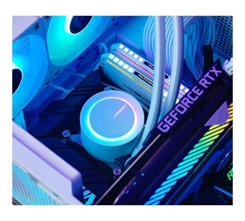 Система жидкостного охлаждения/ Water Cooling System JONSBO TG-360 White (300W, 360mm, White, ARGB/ Fans: 3x120mm, 66.19CFM, 35.4dBA, 1800RPM/ Pump height 72mm, 30dBA, 2400RPM, Rad thickness 27mm/ S: 1700, 1200, 115X, AM5, AM4) Система жидкостного охлаждения/ Water Cooling System JONSBO TG-360 White (300W, 360mm, White, ARGB/ Fans: 3x120mm, 66.19CFM, 35.4dBA, 1800RPM/ Pump height 72mm, 30dBA, 2400RPM, Rad thickness 27mm/ S: 1700, 1200, 115X, AM5, AM4)