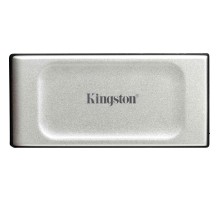 Твердотельный накопитель/ Kingston External SSD XS2000, 4000GB, Type-C, USB 3.2 Gen 2x2, R/W 2000/2000MB/s, IP55, 70x33x14mm, Silver (60 мес)