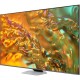 Телевизор ЖК 85'' Samsung/ 85", QLED, Ultra HD, Tizen Smart TV, 120 Hz, HDR10+, Wi-Fi, Voice, DVB-T2/C/S2, Bluetooth, CI+(1.4), FreeSync Premium Pro, 2.2 ch 40W, Dolby Atmos, OTS Lite, 4HDMI, 2USB, Silver 2024