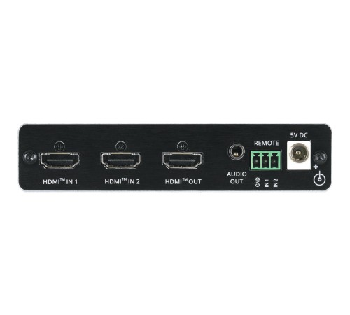 Коммутатор 2х1 HDMI с автоматическим переключением; коммутация по наличию сигнала, поддержка 4K60 4:4:4, деэмбедирование аудио/ VS-211X [20-80549090 ]