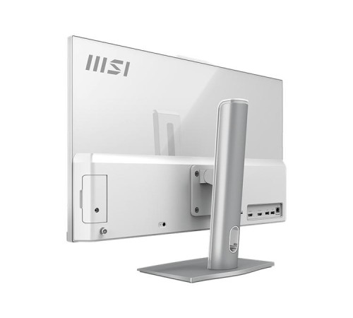 Моноблок MSI Modern AM272P 1M AiO 27" FHD (1920x1080)IPS AG Non-touch, Core i3-100U (1.2GHz), 8GB DDR5(1x8GB),512GB SSD M.2,Intel UHD,WiFi,BT,camera,WirelessKB&mouse Eng/Rus,NoOS,1y w-ty,White