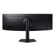 Монитор Samsung S49C950UAI/ Samsung S49C950UAI 49" ultrаwide 32:9 curved VA monitor, 5120x1440, R=1000 mm, 5ms(GtG), 350 cd/m2, MEGA DCR(static 3000:1), 120Hz, 178°/178°, DP; HDMIx2, USB 3.0x3, USB-Cx1, Ethernet (LAN) x1, Headphone, speakers, HAS, VE
