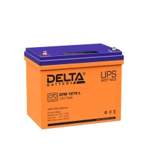 Аккумуляторная батарея Delta Аккумуляторная батарея для ИБП DTM 1275 L (12V/75Ah)