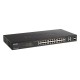 коммутатор D-Link Настраиваемый L2 PoE-коммутатор, 24х1000Base-T PoE, 2xCombo 1000Base-T/SFP, PoE-бюджет 370 Вт