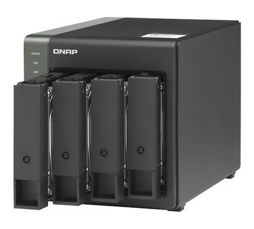Сетевое хранилище без дисков/ SMB QNAP TS-431X3-4G NAS 4 HDD trays. Alpine AL314, 4-core, 1.7GHz, 4 GB DDR3 (1 x 2 GB) up to 8 GB (1 x 8 GB), 1x10 GbE SFP+, 1x2.5GB Ethernet, 1x1GB Ethernet, USB 3.2x3 Сетевое хранилище без дисков/ SMB QNAP TS-431X3-4G NAS 4 HDD trays. Alpine AL314, 4-core, 1.7GHz, 4 GB DDR3 (1 x 2 GB) up to 8 GB (1 x 8 GB), 1x10 GbE SFP+, 1x2.5GB Ethernet, 1x1GB Ethernet, USB 3.2x3