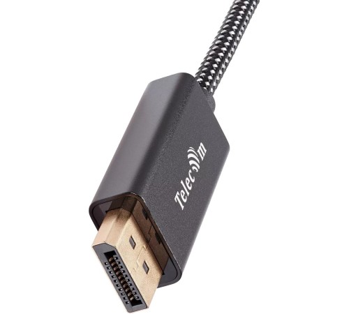 Кабель-адаптер/ Кабель-адаптер USB Type-Cm --> DP(m) 4K@120Hz 8K@60Hz, 1.8m Telecom <TCC020M-1.8M> Кабель-адаптер/ Кабель-адаптер USB Type-Cm --> DP(m) 4K@120Hz 8K@60Hz, 1.8m Telecom <TCC020M-1.8M>