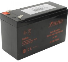 Батарея POWERMAN Battery CA1290, напряжение 12В, емкость 9Ач,макс. ток разряда 135А, макс. ток заряда 2.7А, свинцово-кислотная типа AGM, тип клемм F2, Д/Ш/В 151/65/94, 2.51 кг./ Battery POWERMAN Battery CA1290, voltage 12V, capacity 9Ah, max. discharge cu