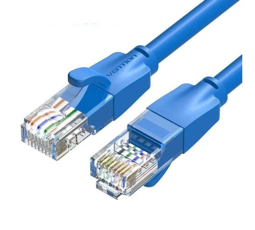 Патч-корд Vention прямой UTP cat.6, RJ45 - 3м. Синий