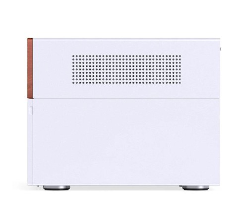 Корпус без блока питания/ Case JONSBO N4, Mini-Tower, 1x120mm, 1xUSB-A 3.0 + 1xUSB-C 3.2, SFX PSU Support, mATX, mITX White