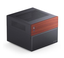Корпус без блока питания/ Case JONSBO N4, Mini-Tower, 1x120mm, 1xUSB-A 3.0 + 1xUSB-C 3.2, SFX PSU Support, mATX, mITX Black
