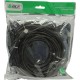 Greenconnect Удлинитель USB 2.0 с 2-мя акивными усилителями сигнала 15.0m Premium, AM/AF 24/22 AWG экран, армированный, морозостойкий, разъём для доп.питания, GCR-UEC3M21-BD2S-15.0m
