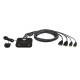 Переключатель/ 2-Port USB FHD HDMI Cable KVM Switch/ATEN/ 2-Port USB FHD HDMI Cable KVM Switch